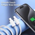 Iphone Pd 60w Fast Charging Nylon Type-c To C Cable For Iphone 15 Pro Max - Image 3