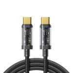 Joyroom S-cc100a12 Type-c To Type-c 100w Data Cable 1.2m Black