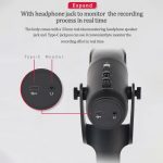 Jmary Mc-pw9 Rgb Professional Usb Microphone For Podcasting With Noise Reduction - Image 3