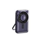 Remax Rpp-695 3 In 1 (15w M/w) 22.5w + Pd 20w Power Bank With Foldable Stand Blue