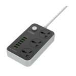 Ldnio Sc3604c 2500w Power Extension 3 Socket 3 Usb-a + 3 Usb-c 2m - Image 2
