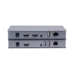 Hdmi 4k Kvm Extender 120m Cat5e/6 With Usb, Ir & Audio - Image 2