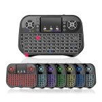 Speedx I10 Mini Wireless+bluetooth Touchpad 7 Color Backlit Light 2.4ghz - Image 2