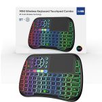 M9 Bluetooth Mini Wireless Keyboard 7 Backlit 2.4g Air Mouse Remote Touchpad - Image 4