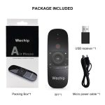 Wechip W1 2.4ghz Wireless Air Mouse - Image 4