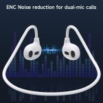 Pro Air Neck Hanging Wireless Earphone White - Image 3
