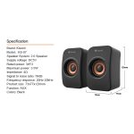 Kisonli Multimedia Usb Loudspeaker Ks-07 - Image 3