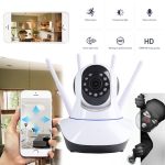 New Speed-x 5 Antenna Ca-q5-5 Night Vision Camera 2mp 1080p Full Hd With V380 Pro App - Image 4
