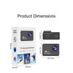 V22 4k Ultra Hd Mini Action Sport Camera Waterproof With Wifi & Touch Screen - Image 4