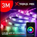Xtrike Me Ht-5050-b3 Bluetooth V4.2 Rgb Led Strip With App Control - Image 2