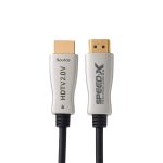 Speed-x 10m Fiber Hdmi Cable 2.0/2.1 Aoc(active Optical Cable) 30awg Copper Support 4k 8k Uhd (full Length)