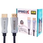 Speed-x 25m Fiber Hdmi Cable 2.0/2.1 Aoc(active Optical Cable) 30awg Copper Support 4k 8k Uhd (full Length) - Image 3