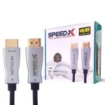 Speed-x 40m Fiber Hdmi Cable 2.0/2.1 Aoc(active Optical Cable) 30awg Copper Support 4k 8k Uhd (full Length) - Image 3