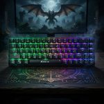 Xtrike Me Gk-995w 68 Keys Wireless 2.4g Bt5.2 Tri Mode Gaming Mechanical Keyboard Black - Image 3