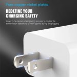 Iphone Usb-c Pd 20w Power Adapter Charger 2 Pin (usa Pin) With Cable - Image 2