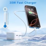 Iphone 2pd 35w Fast Charger Uk Pin With Cable - Image 3