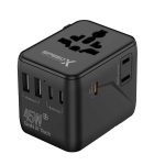 Speedx Sp-tcw03 45w Gan Iii Universal Travel Adapter