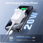 Joyroom Jr-tcf20 Uk Plug Pd 20w Charger White - Image 2