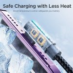 Joyroom S-ac027a17 Smoothgame Series 3a Usb-a To Type-c Right Angle Fast Charging Data Cable 1.2m-black - Image 3