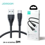 Joyroom S-uc027a11 Surpass Series 3a Usb-a To Type-c Fast Charging Data Cable 3m-black - Image 4