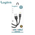 Logilink Usb To Lightning Silicone Fast Charging Data Cable 1m (1 Year Warranty) - Image 2