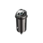 Joyroom C-a35 45w Mini Dual-port Pd+qc 3.0 Ring-pull Fast Car Charger