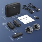 K13 Type-c Anc Dual Wireless Lavalier Microphone - Image 4