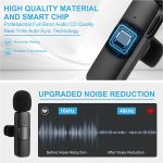 K11 2 In 1 Collar Wireless Microphone Iphone/android & Type C Supported - Image 2