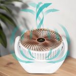 Kisonli F105 Desktop Cooling Fans Rechargeable Battery - Image 2
