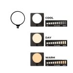 Neepho 33cm Led Soft Ring Light With 360 Rotating Pan Tilt - Image 3