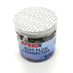 Speedx Cat6 Rj45 (fu) Ftp/stp Connector 100pcs (bottle Pack) - Image 4