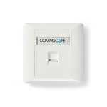Commscope 1 Port Cat6 Face Plate Netwotking Socket