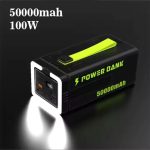 Faxite Y50 50000mah 22.5w Fast Charging Portable Power Bank With Led Light Black - Image 4