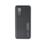 Aspor A301 4 In 1 Power Bank 20000mah With Lcd Digital Display