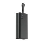 Aspor A337 22.5w Pd 30000mah Fast Charge Power Bank Lcd Display Black