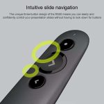 Logitech R500 Laser Presentation Remote Clicker With Dual Connectivity Bluetooth Or Usb For Powerpoint, Keynote, Google Slides, Wireless Presenter - Image 3