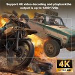P30 1080p (150 Ansi) Mini 4k Android 11.0 Dual Wifi And Bluetooth 1gb+8gb Portable Projector For Home - Image 3