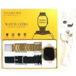 C9 Ultra Max Gold Edition Color Smartwatch 2.1 Inch Screen With Hryfine App - Image 4