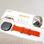 2.2 Inch X8 Ultra Max With Compass Smart Watch Series 8 Nfc Always-on Display & Wireless Charging With Wearfit Pro App Orange - Image 4