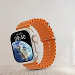 2.2 Inch X8 Ultra Max With Compass Smart Watch Series 8 Nfc Always-on Display & Wireless Charging With Wearfit Pro App Orange - Image 3