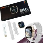 V200 New Fashion Ultra 2.2 Large Screen Ip68 Waterproof Sport Smart Watch With Wearfit Pro App Grey - Image 4