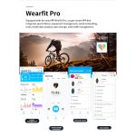 Hw12 Smart Watch 40mm Full Screen With Rotating Key Heart Rate Monitor Fitness Tracker Bt Make Calls With Wearfit Pro App Red - Image 2