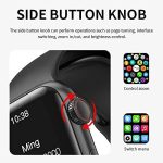 Hw12 Smart Watch 40mm Full Screen With Rotating Key Heart Rate Monitor Fitness Tracker Bt Make Calls With Wearfit Pro App Red - Image 3