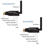 50m Wireless Hdmi Extender 1080p Video Transmitter Receiver - Image 3