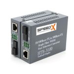 Speedx Htb-3100 Pro Netlink Ethernet Media Converter 10/100 Base