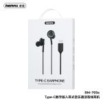 Remax Rm-703a Type C Lightweight Handfree - Image 2