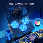 F2 Plus Coolcold Gaming Cooler 3 Big Fans Cooling Pad For 10-15.6 - Image 2