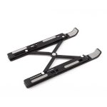 Speed-x 18 Inch Laptop Stand Creative Folding Storage Bracket Black - Image 3