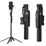 A101 Gimbal Extendable Auto Face Tracking Ai Intelligent Wireless Remote With Fill Light - Image 4