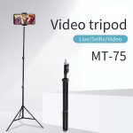 Jmary Mt-75 Light Tripod Stand For Softboxes, Ring Lights & Mobile Phones - Image 3